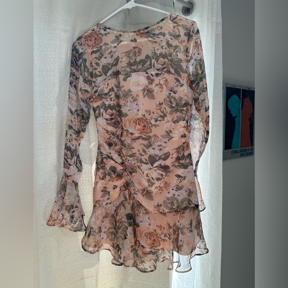 Floral mini dress-Vici (S) never worn